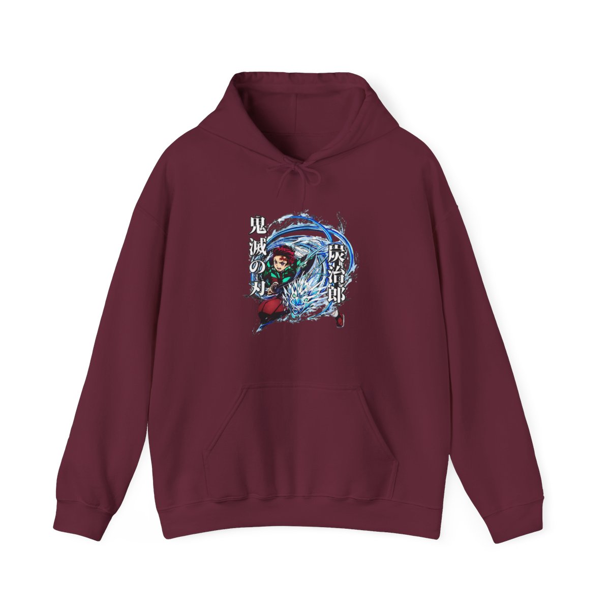 Tanjiro Kamado Demon Slayer Kimetsu no Yaiba Anime Hoodie - alternate angle 4, merchandise