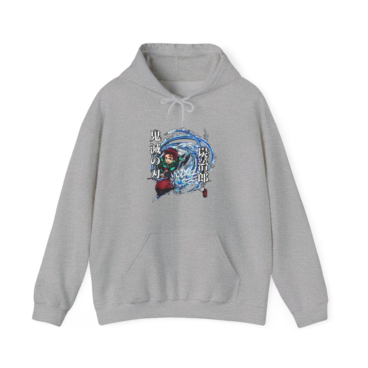 Tanjiro Kamado Demon Slayer Kimetsu no Yaiba Anime Hoodie - alternate angle 2, merchandise