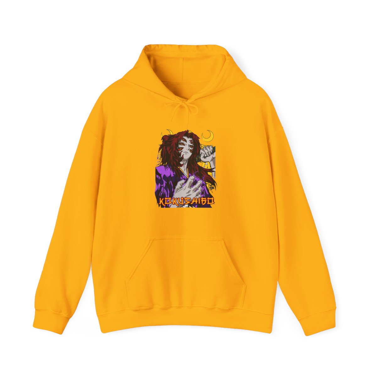 Kokushibo Demon Slayer Hoodie Upper Moon Blade Power - alternate angle 4, merchandise