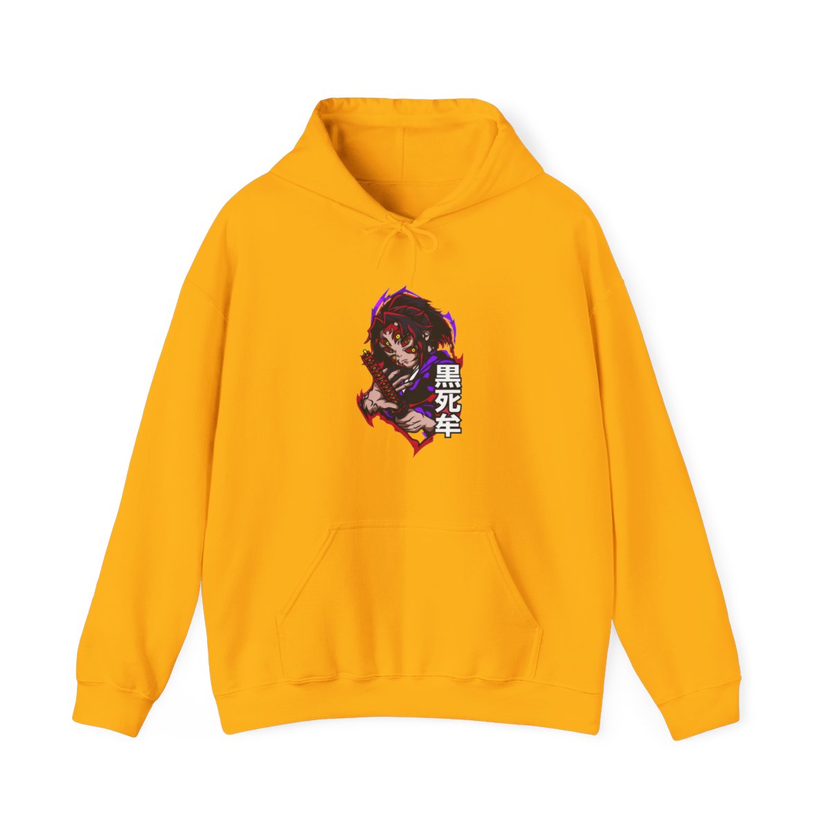 Kokushibo Demon Slayer Hoodie Moon Breathing Form - alternate angle 3, merchandise