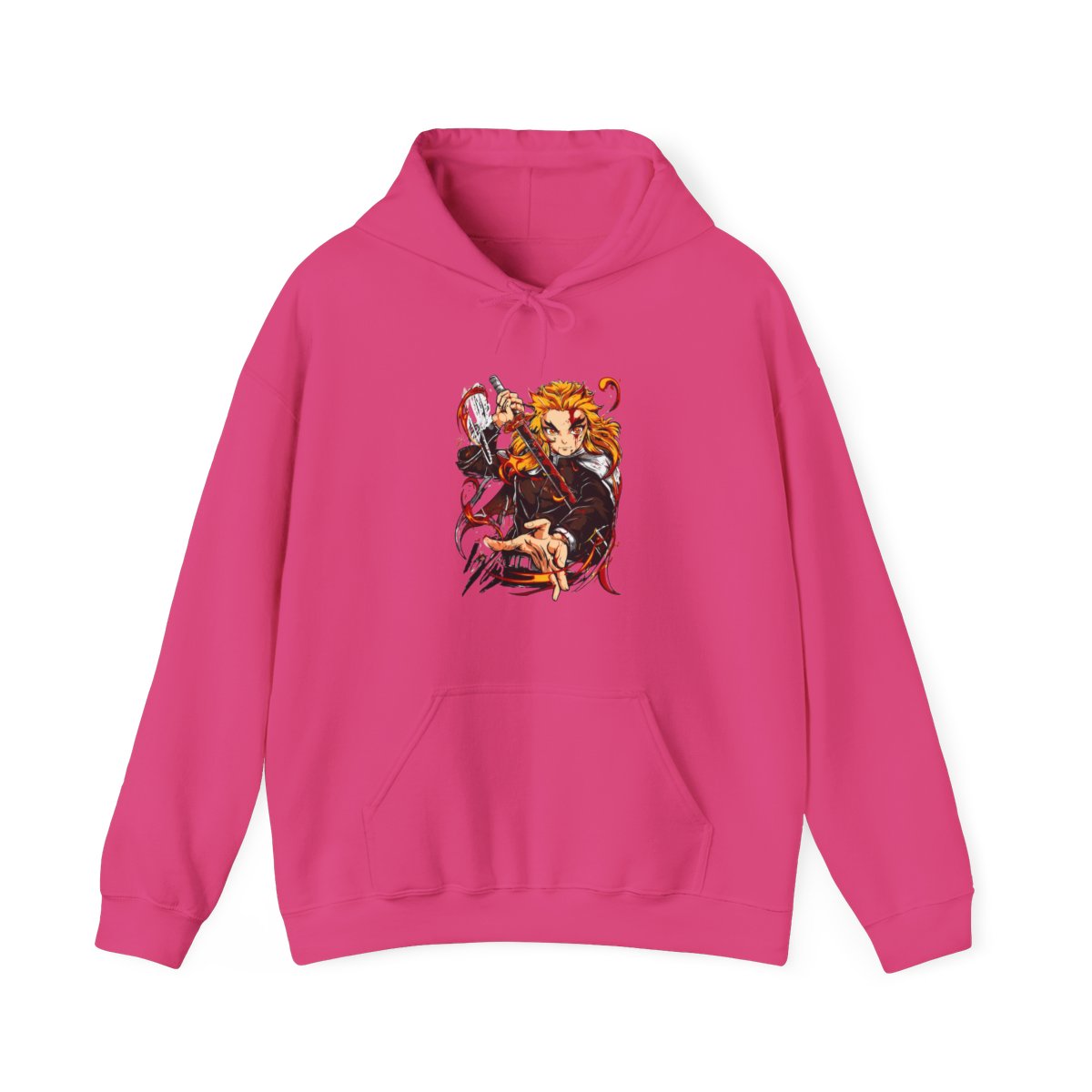 Rengoku Kimetsu no Yaiba Hoodie Flame Pillar | Demon Slayer