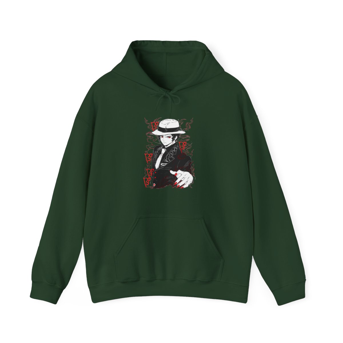 Muzan Kibutsuji Hoodie Demon Slayer Suit Design