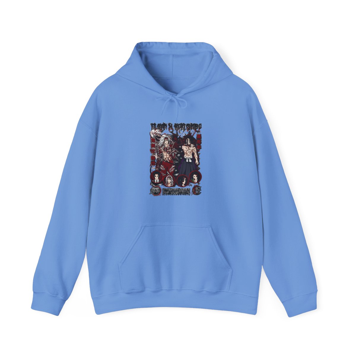 Muzan Kibutsuji Kimetsu no Yaiba Hoodie Throne Lord | Demon Slayer - alternate angle 3, merchandise