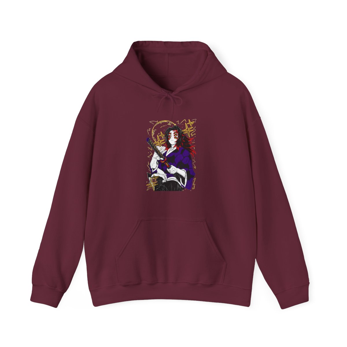 Kokushibo Hoodie Demon Slayer Blood Moon Blade - alternate angle 5, merchandise