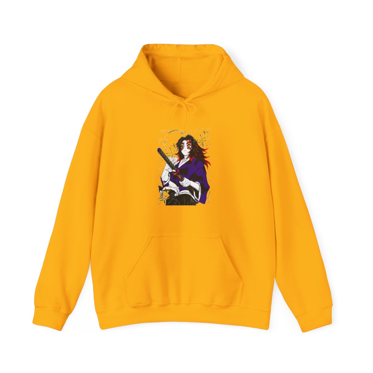 Kokushibo Hoodie Demon Slayer Blood Moon Blade - alternate angle 4, merchandise