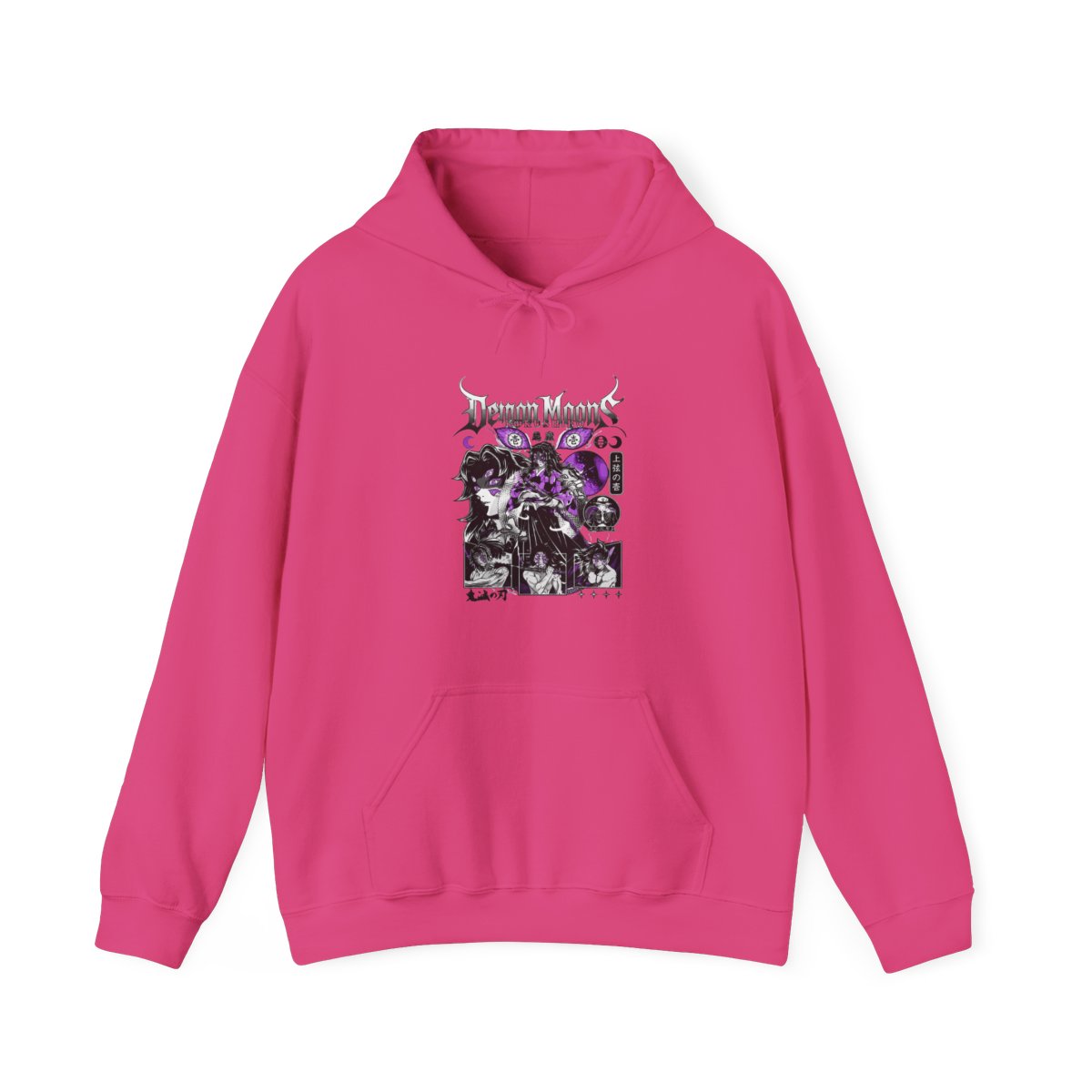 Kokushibo Hoodie Demon Slayer Upper Moon One - alternate angle 3, merchandise
