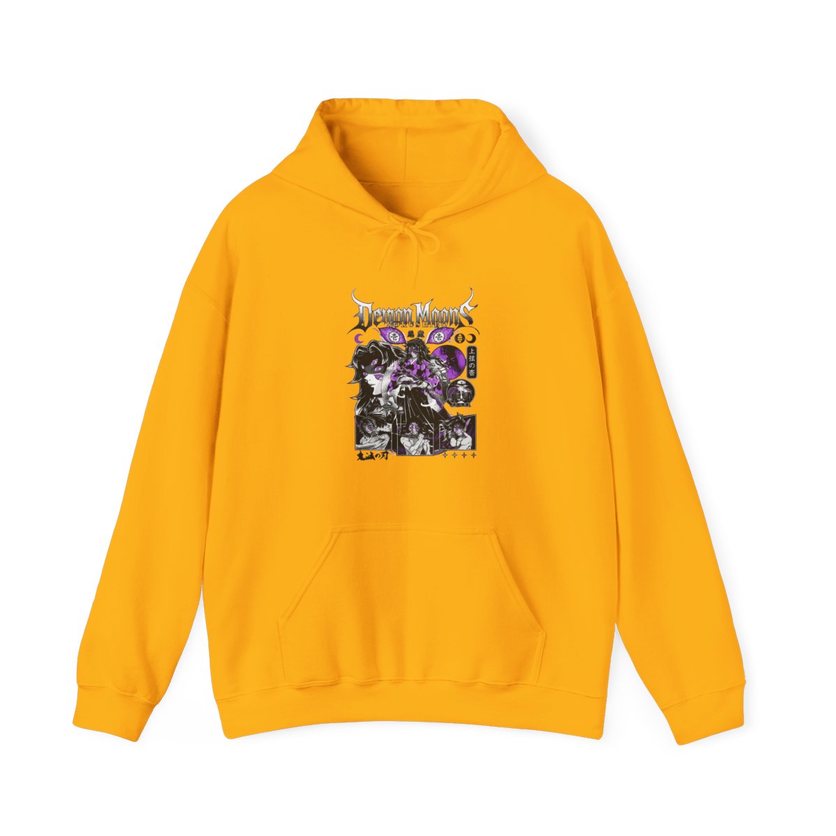 Kokushibo Hoodie Demon Slayer Upper Moon One - alternate angle 5, merchandise