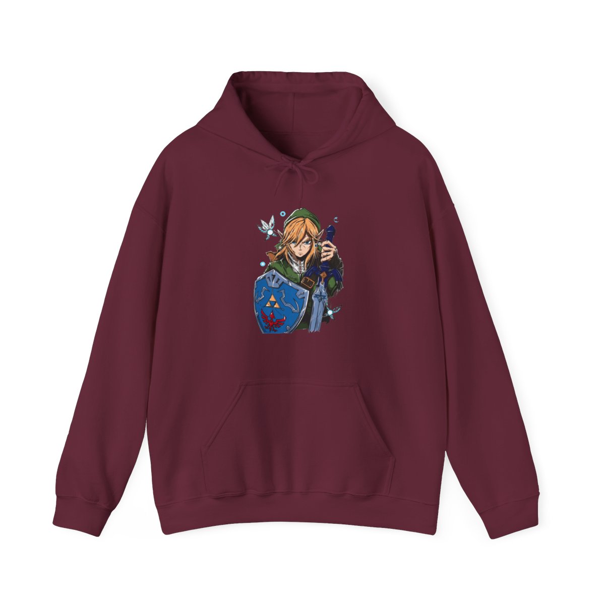 Demon Slayer Douma Eye Mask Hoodie Upper Moon - alternate angle 4, merchandise
