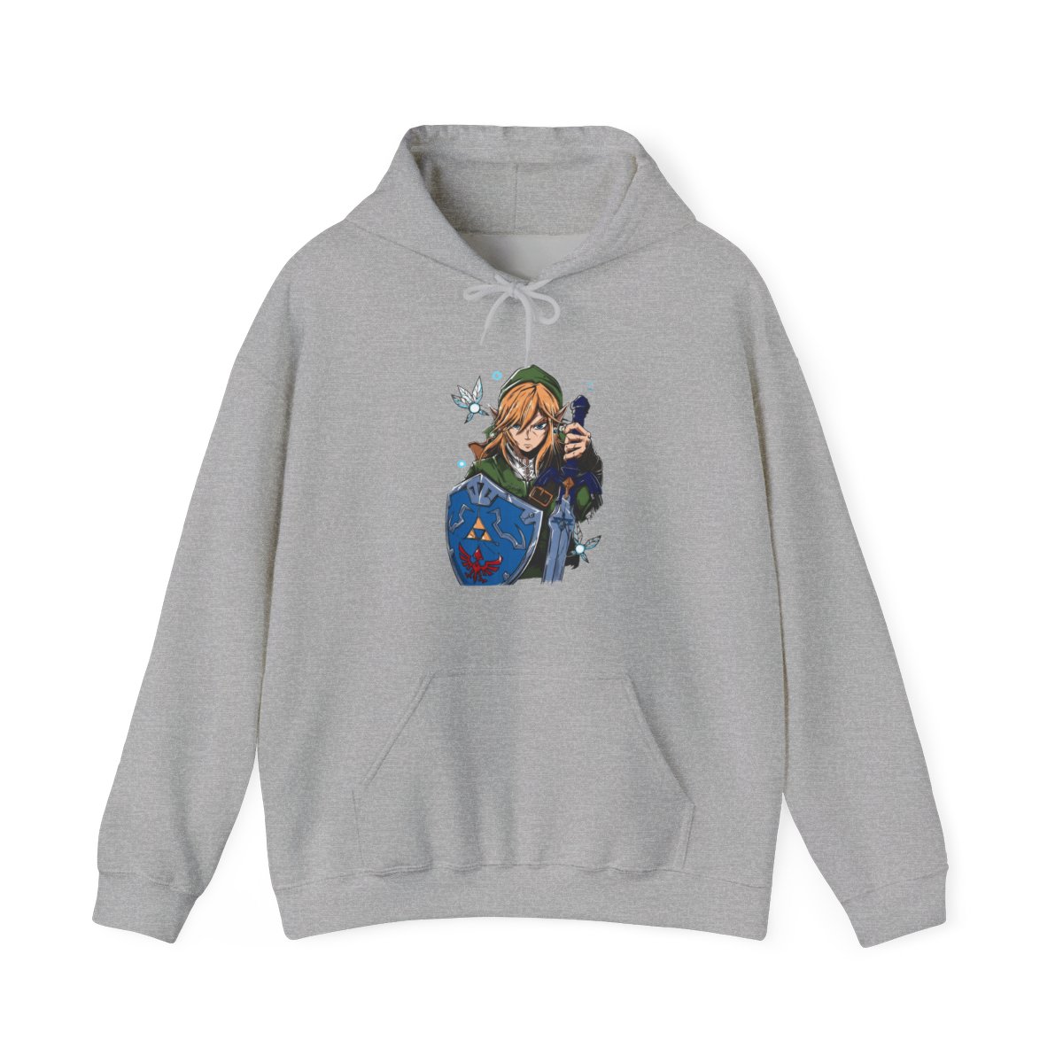 Demon Slayer Douma Eye Mask Hoodie Upper Moon - alternate angle 2, merchandise