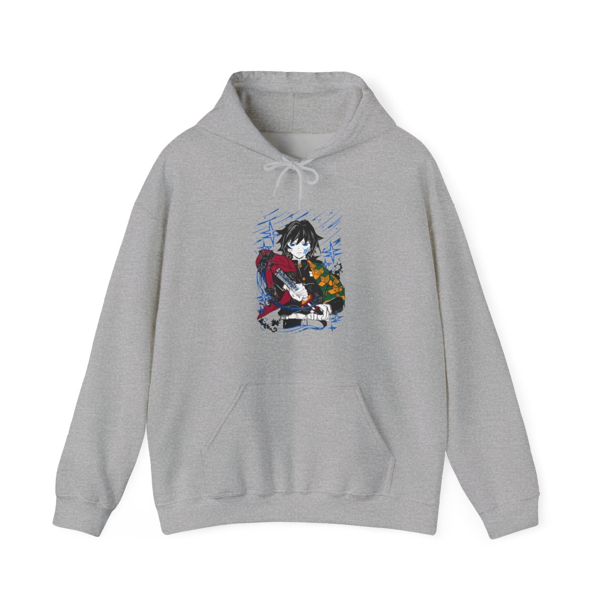 Demon Slayer Hoodie Giyu Tomioka Water Hashira Jumper - alternate angle 3, merchandise