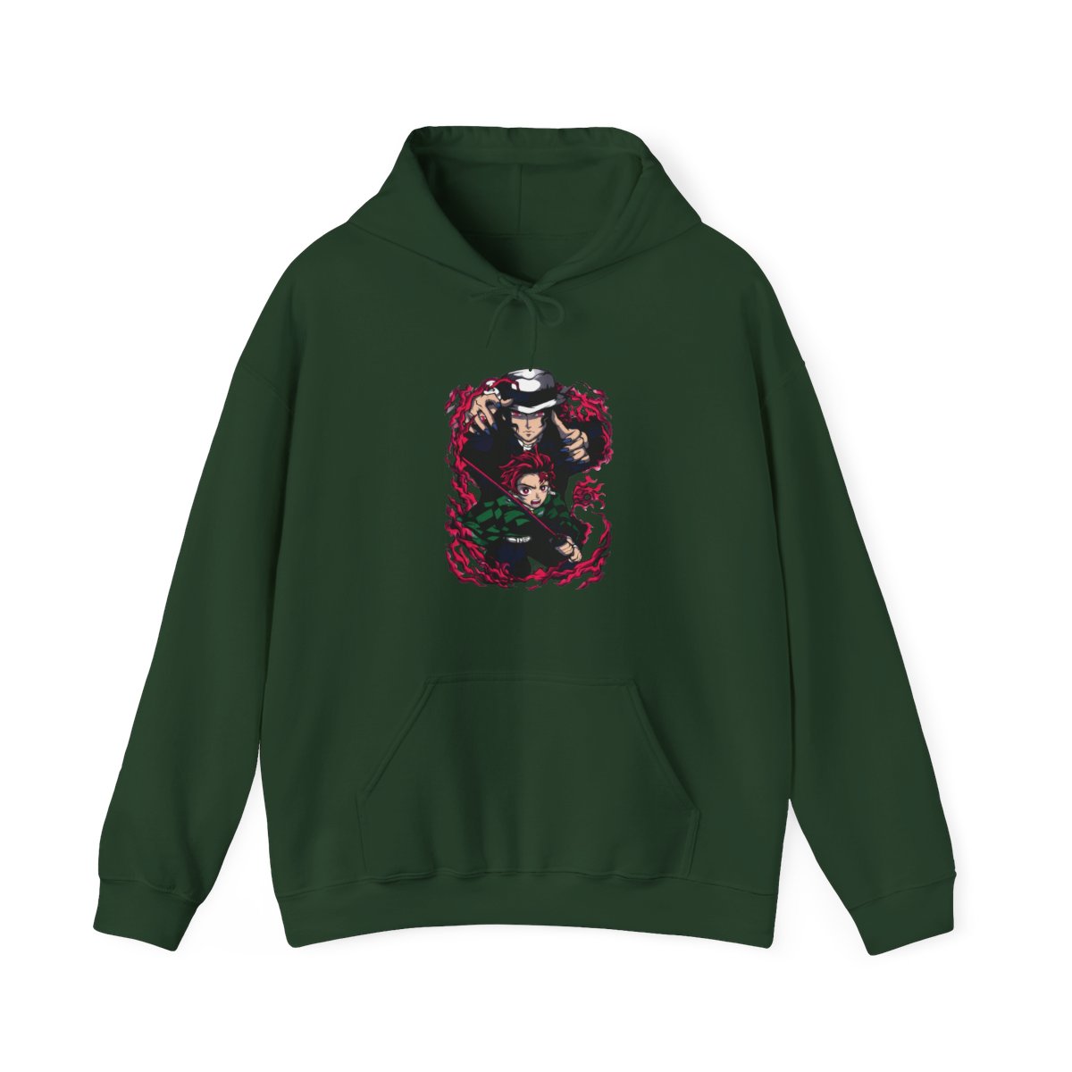 Kokushibo Kimetsu no Yaiba Hoodie Blade Duel | Demon Slayer - alternate angle 5, merchandise