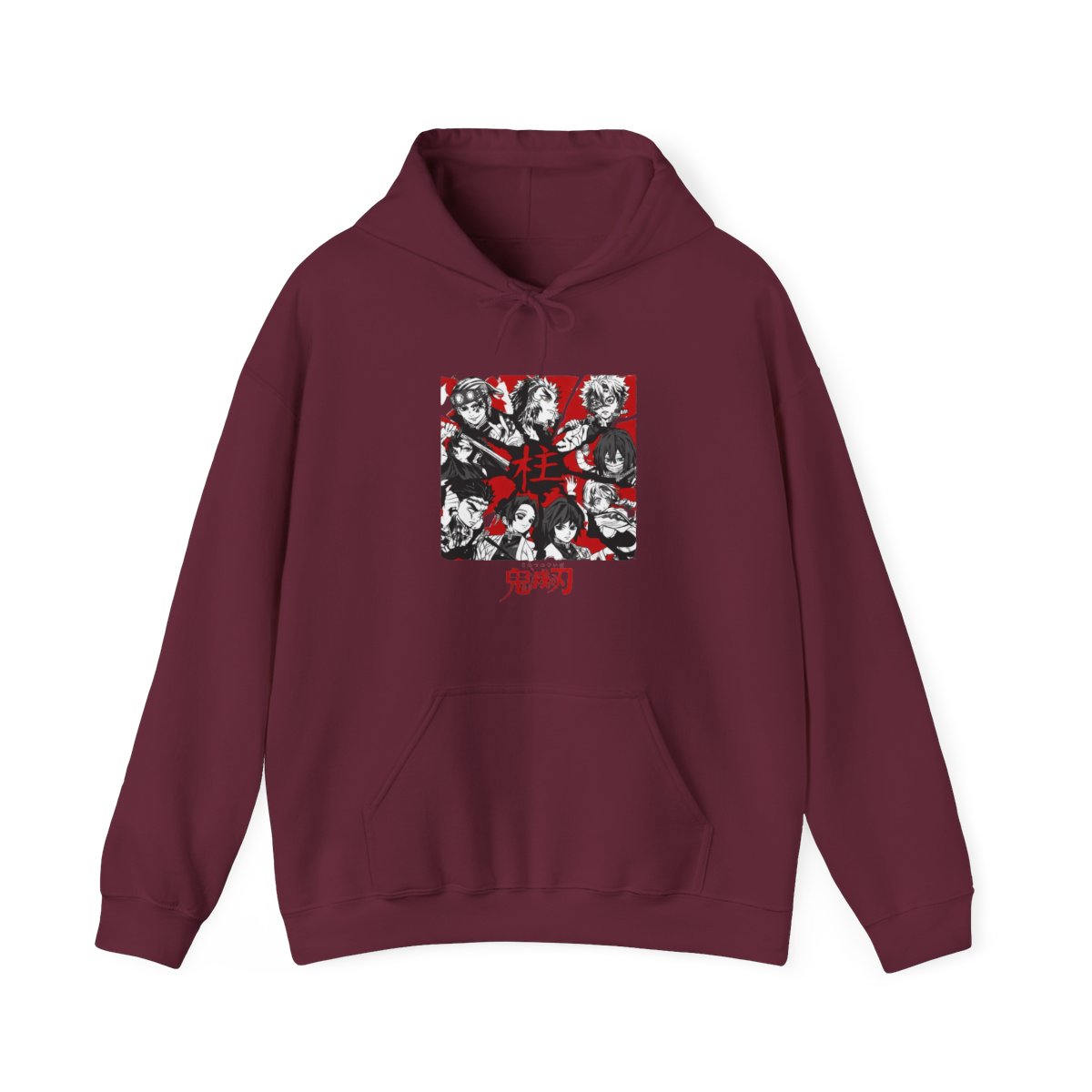 Demon Slayer Corps Hoodie Hashira Pillars United - alternate angle 2, merchandise
