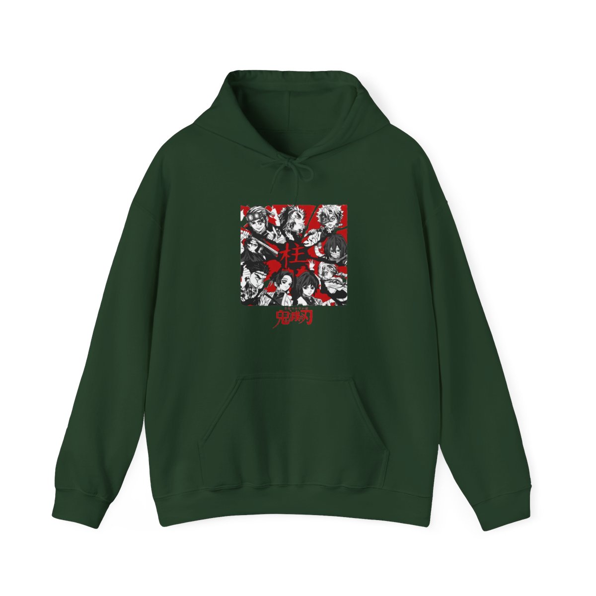 Demon Slayer Corps Hoodie Hashira Pillars United - alternate angle 5, merchandise