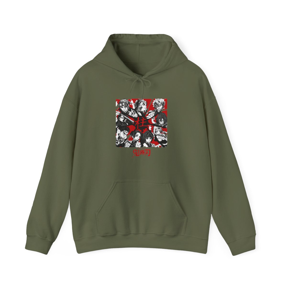 Demon Slayer Corps Hoodie Hashira Pillars United - alternate angle 4, merchandise