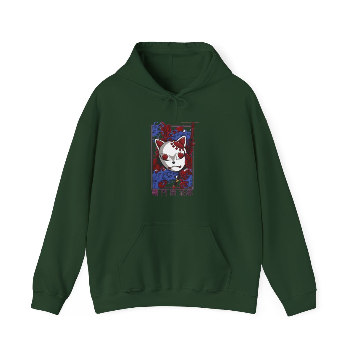 Demon Power Up Slayer Hoodie Hashira Hoodie | Demon Slayer - alternate angle 5, merchandise