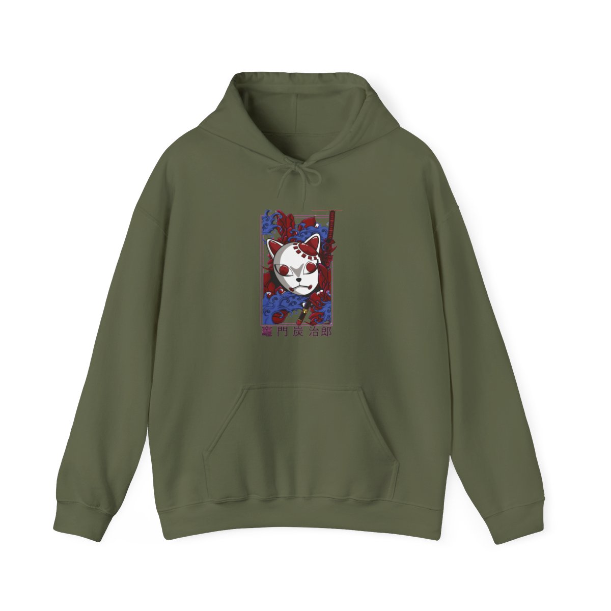 Demon Power Up Slayer Hoodie Hashira Hoodie | Demon Slayer - alternate angle 4, merchandise