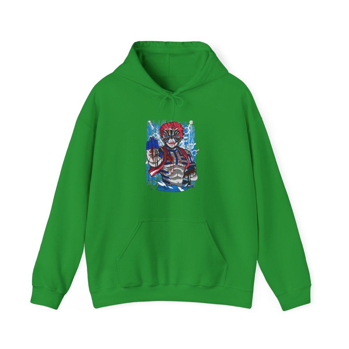 Akaza Demon Slayer Hoodie Upper Moon Zero Form