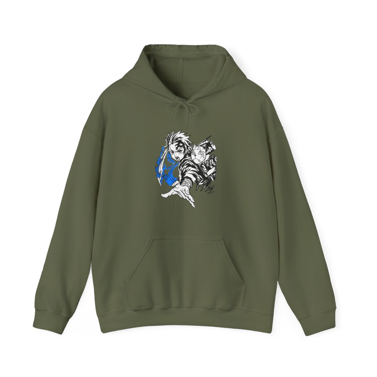 Tanjiro Kamado Demon Slayer Water Breathing Hoodie — official Demon Slayer Hoodies