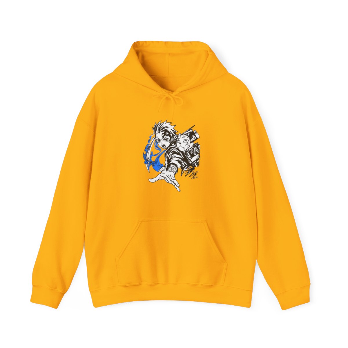 Tanjiro Kamado Demon Slayer Water Breathing Hoodie - alternate angle 4, merchandise