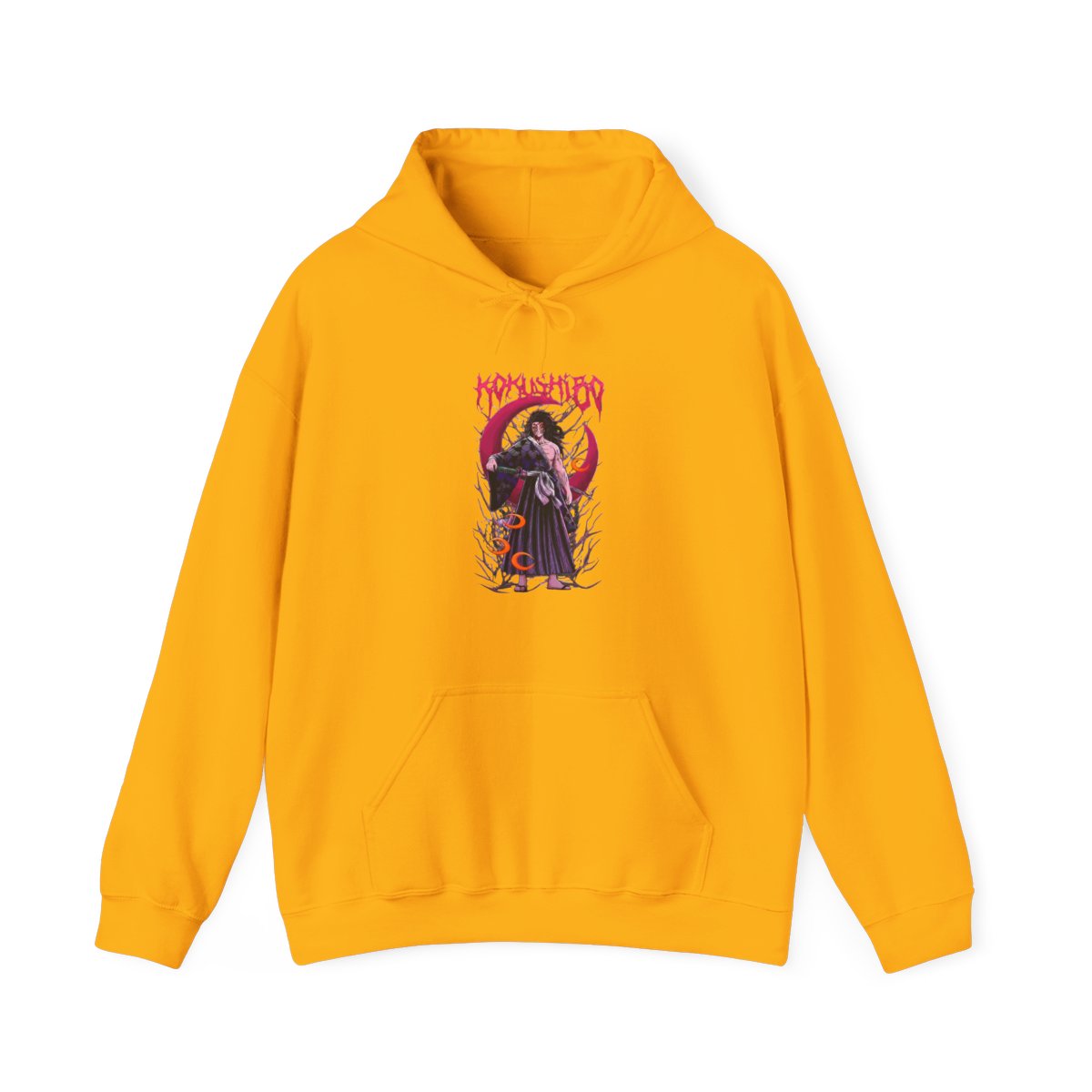 Kokushibo Moon Breathing Demon Slayer Hoodie - alternate angle 4, merchandise
