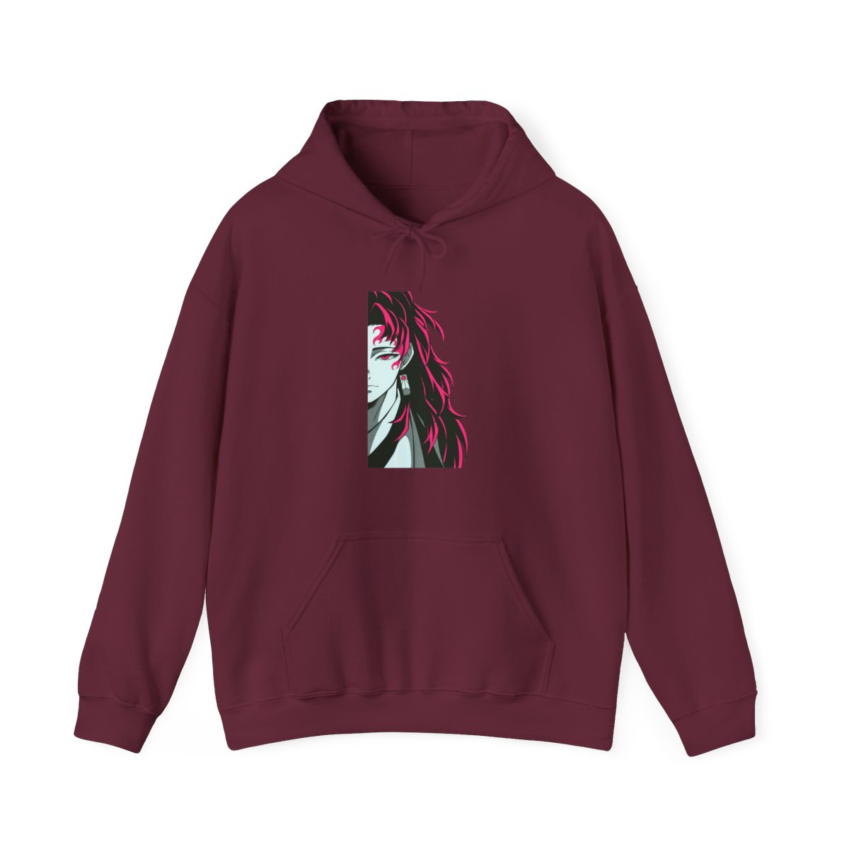 Yoriichi Tsugikuni Kimetsu no Yaiba Sun Breathing Hoodie | Demon Slayer - alternate angle 3, merchandise