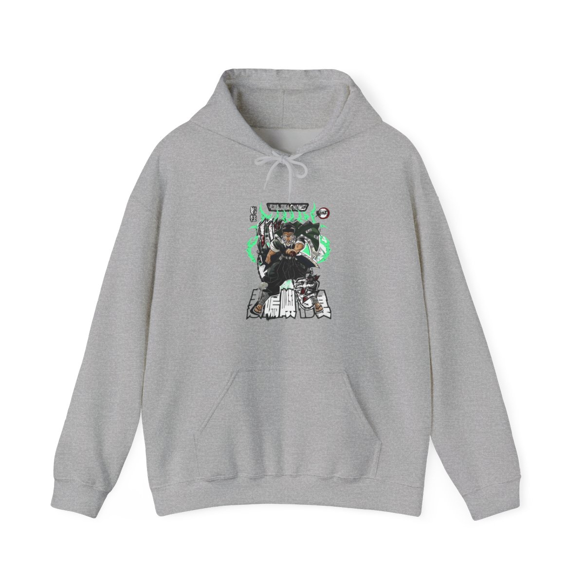 Gyomei Himejima Demon Slayer Stone Breathing Hoodie